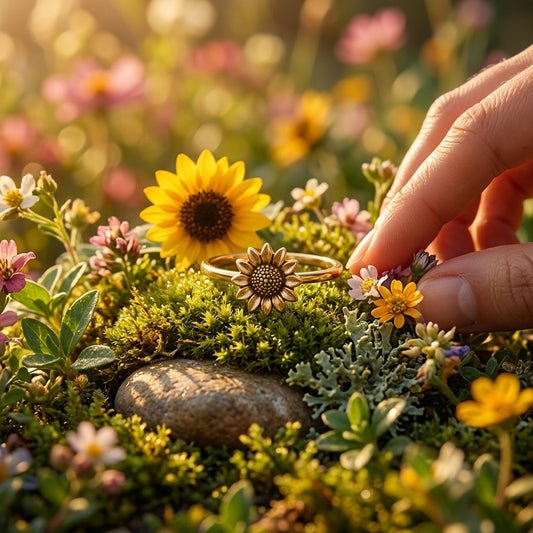 Ring Sunflower -  DIA & Co